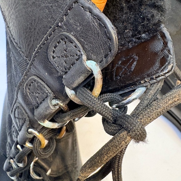 Coach Laura Black Women's Signature Lace-Up Boots - Picture 11 of 16